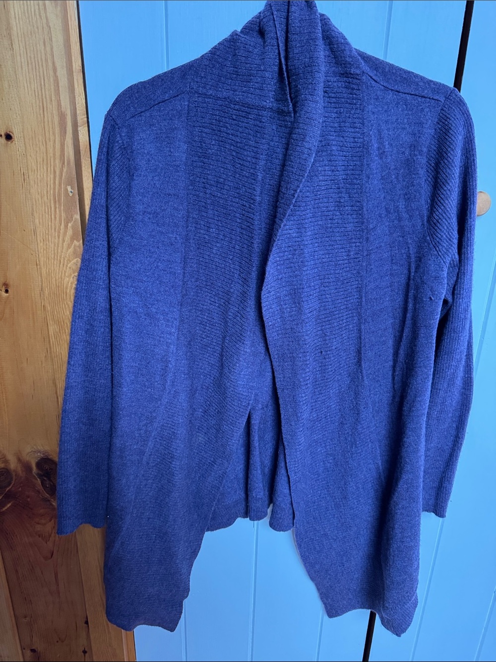 Fenn Wright Manson Purple Open-Front Cozy Cardigan - Picture 4 of 6